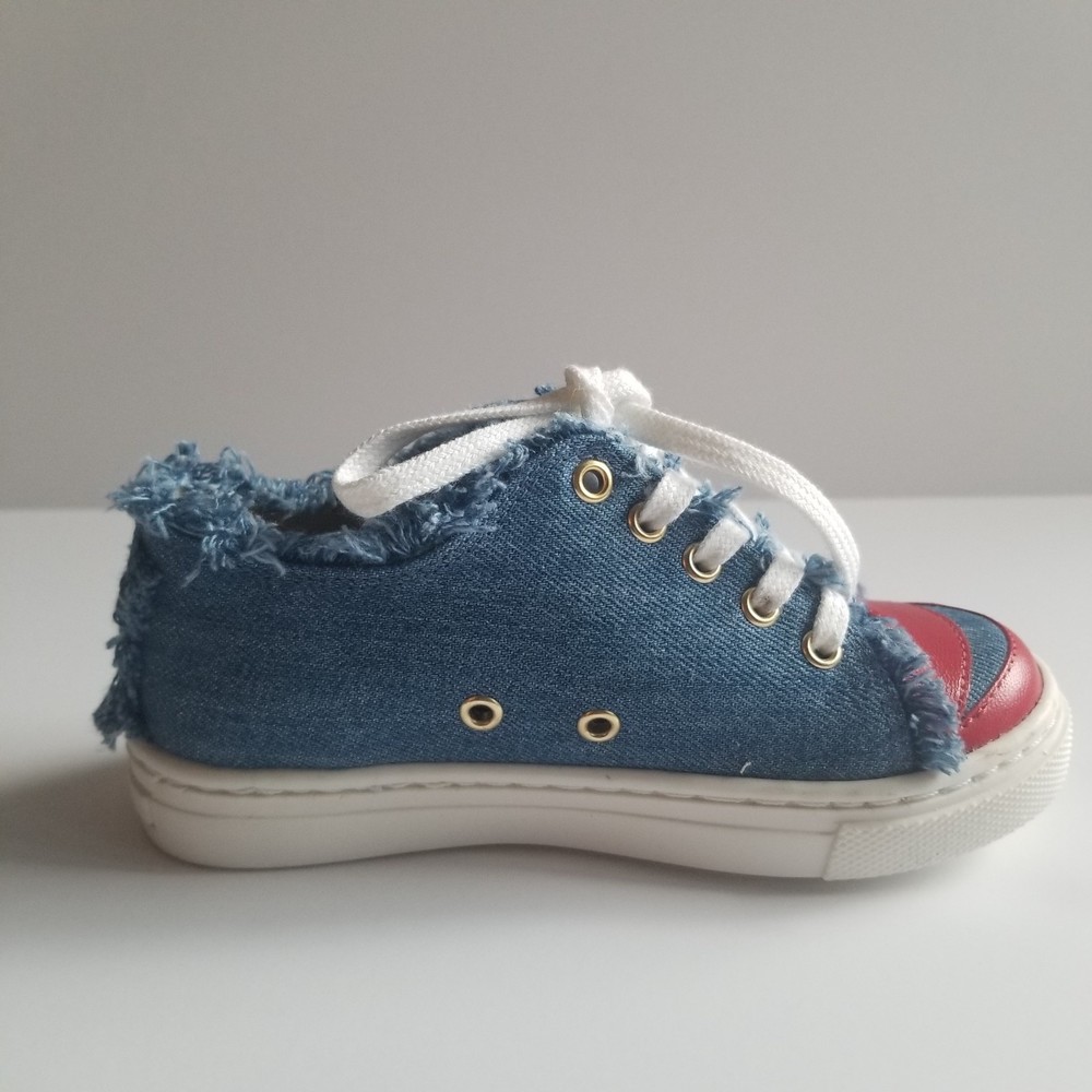 Charolette Olympia Incy kiss me sneakers Denim